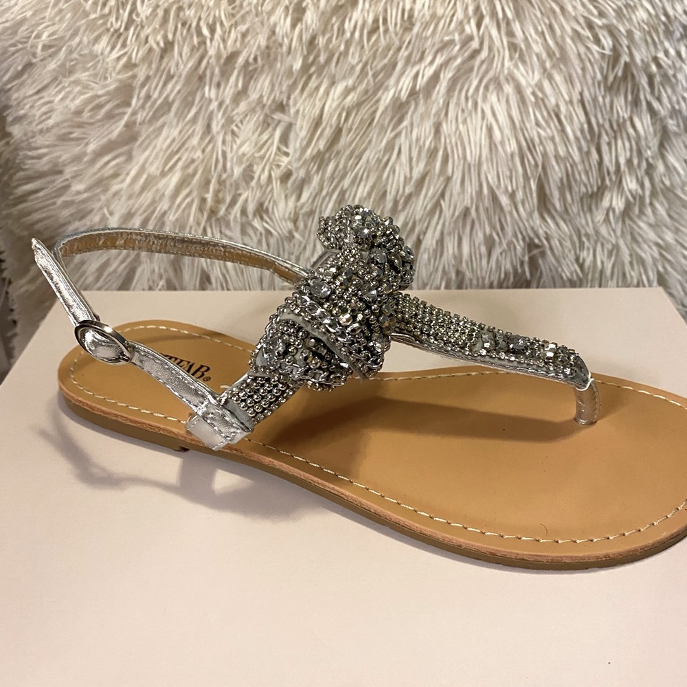 Sparkly sandals